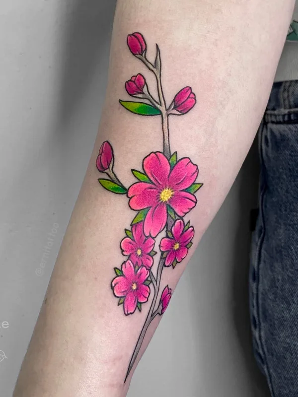 color botanic татуировка на forearm #48194 | Тату мастер Сергей Erni
