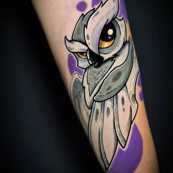 New School tattoo by BLÄK VETAL in Воронеж