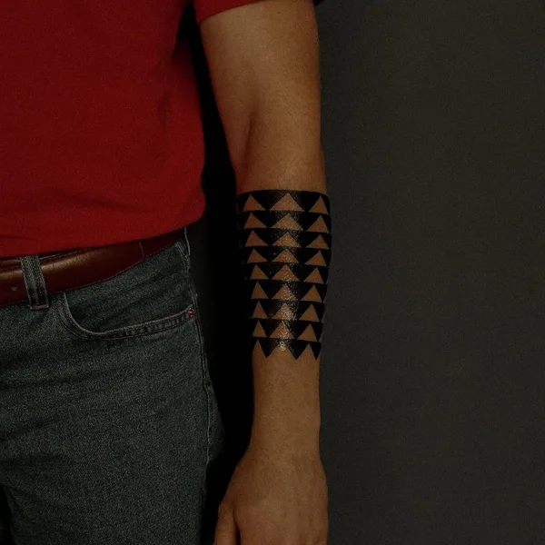 Ornamental tattoo by Илья Колесников in Воронеж