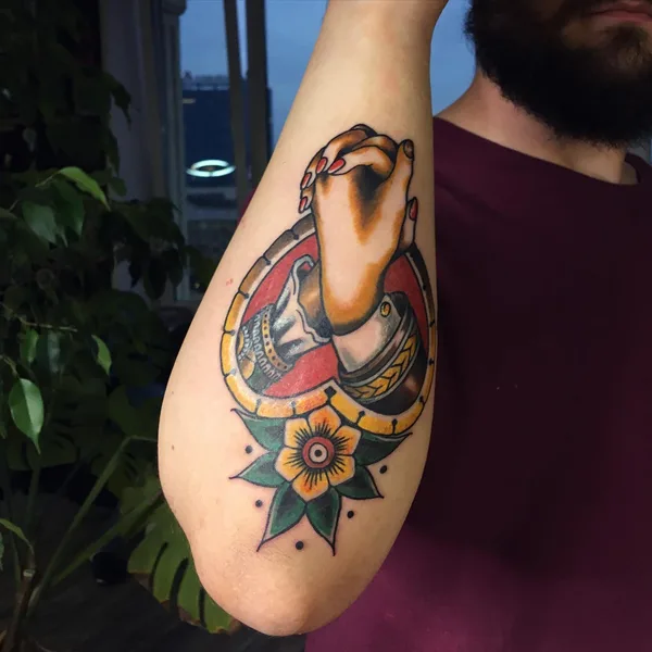Traditional tattoo by Цуриков Иван in Воронеж