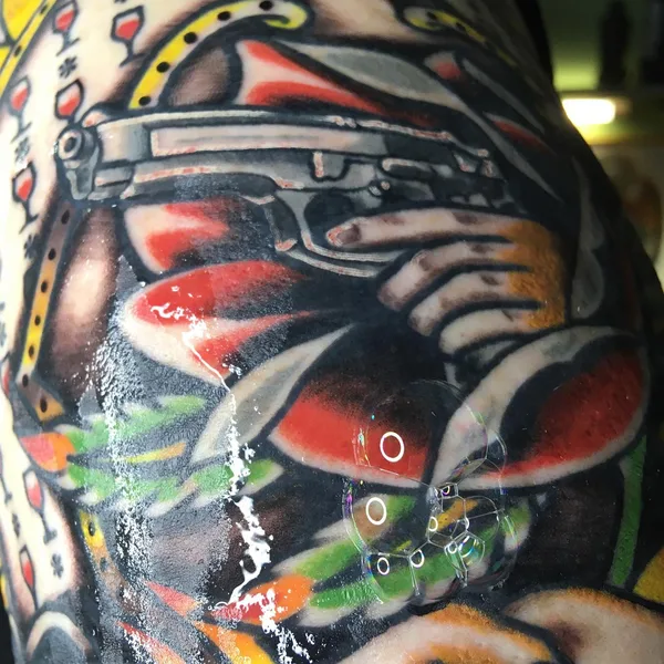 Traditional tattoo by Цуриков Иван in Воронеж