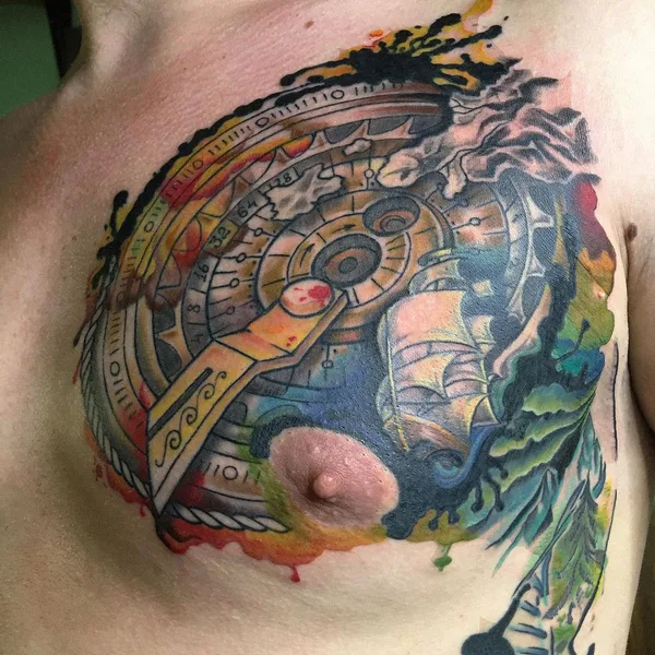 Traditional tattoo by Цуриков Иван in Воронеж