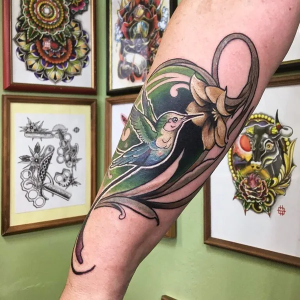 Traditional tattoo by Цуриков Иван in Воронеж