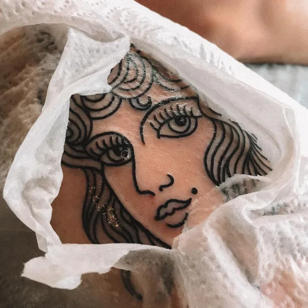 Traditional tattoo by Цуриков Иван in Воронеж
