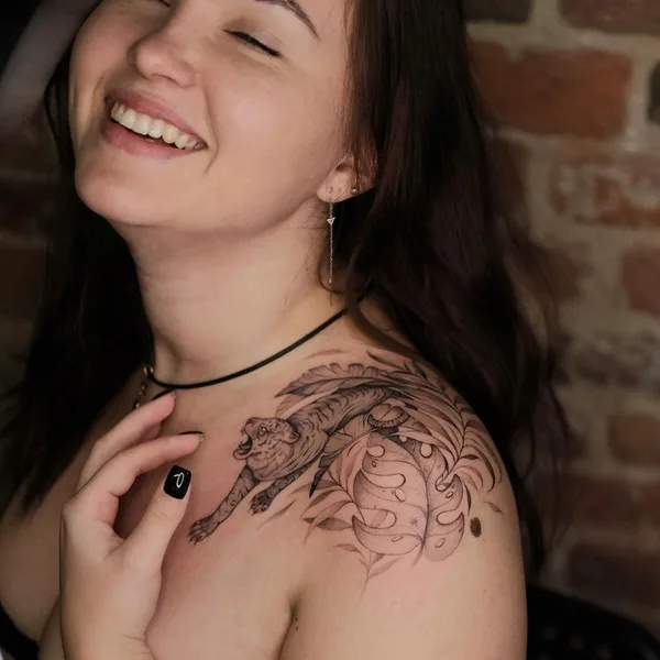 Ботаника tattoo by Настя Sidor in Воронеж