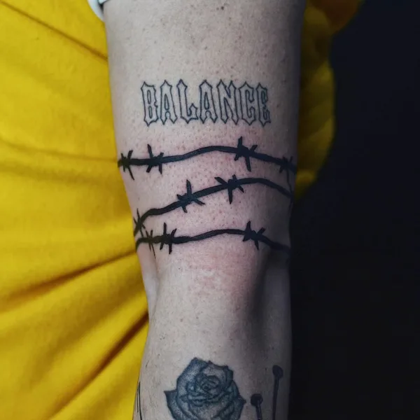 Graphic tattoo by Dober Akharu in Воронеж