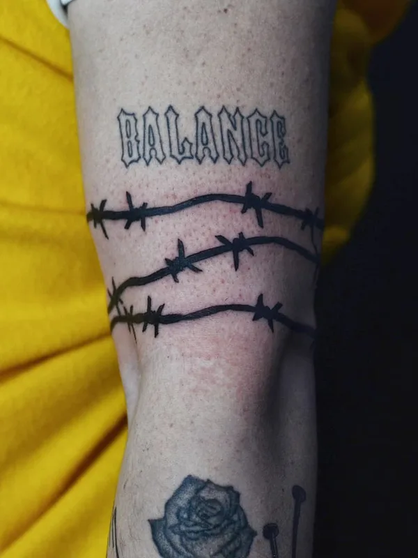black blackwork Tatuagem em forearm #48362 | Tatuador Dober Akharu