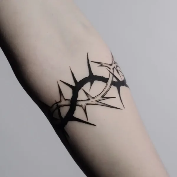 Graphic tattoo by Dober Akharu in Воронеж