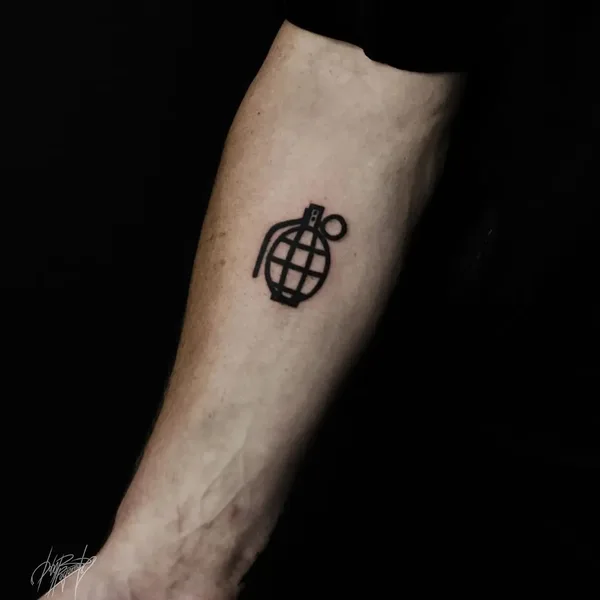 Graphic tattoo by Dober Akharu in Воронеж