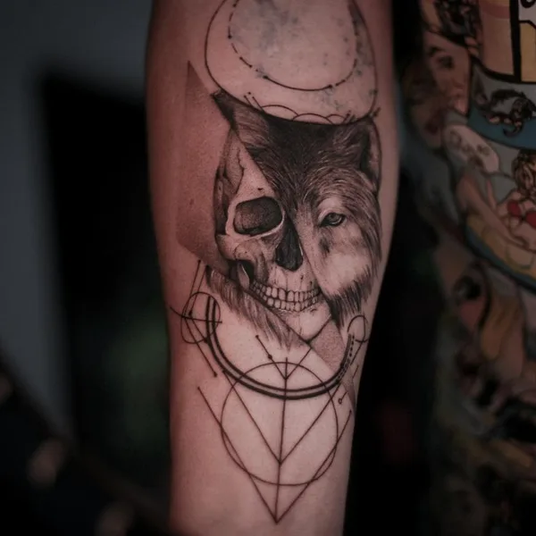 Portrait tattoo by Дмитрий Симоненко in Воронеж