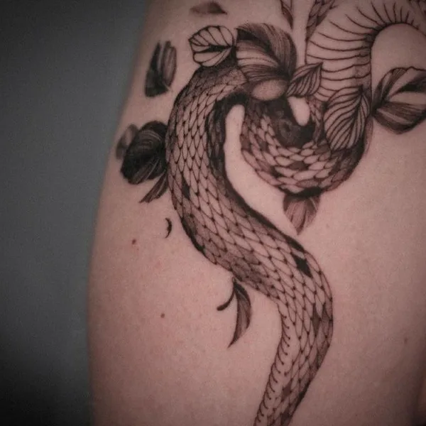 Portrait tattoo by Дмитрий Симоненко in Воронеж