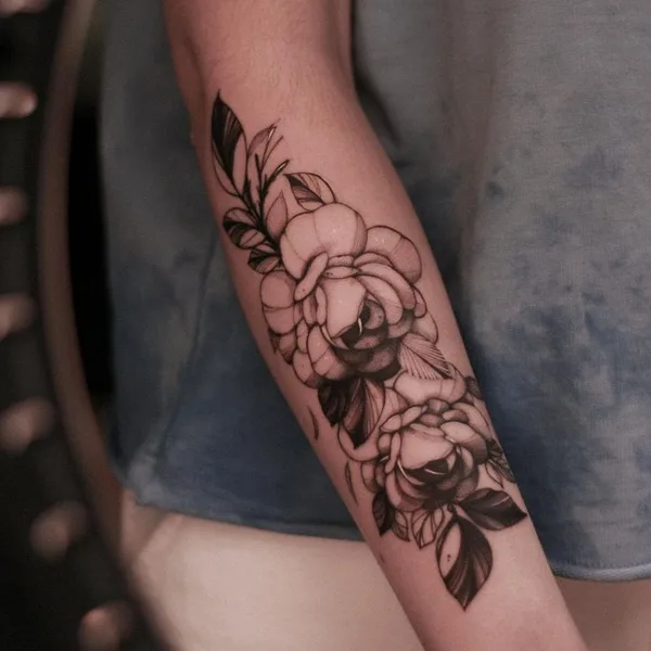 Portrait tattoo by Дмитрий Симоненко in Воронеж