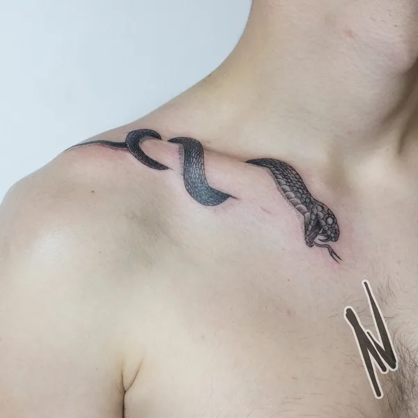 New School tattoo by Voronin Pavel in Воронеж