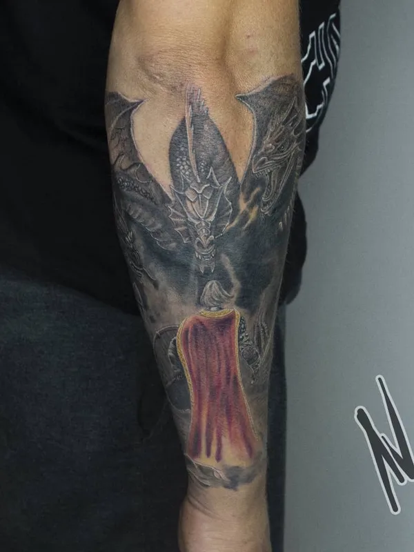 color realism Tatuaggio su forearm #48422 | Tatuatore Voronin Pavel