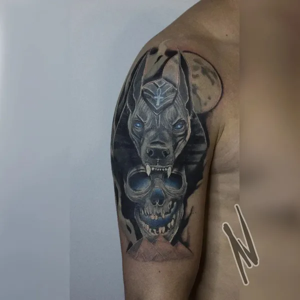 New School tattoo by Voronin Pavel in Воронеж