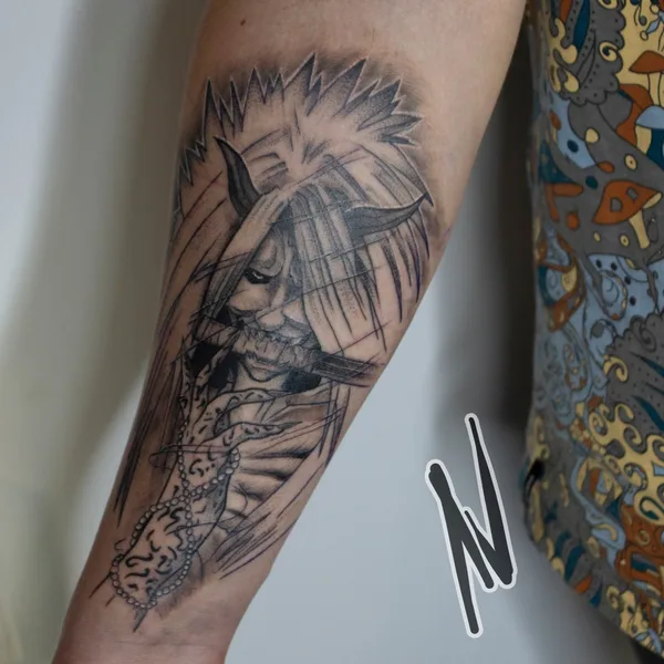 New School tattoo by Voronin Pavel in Воронеж