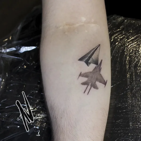 New School tattoo by Voronin Pavel in Воронеж