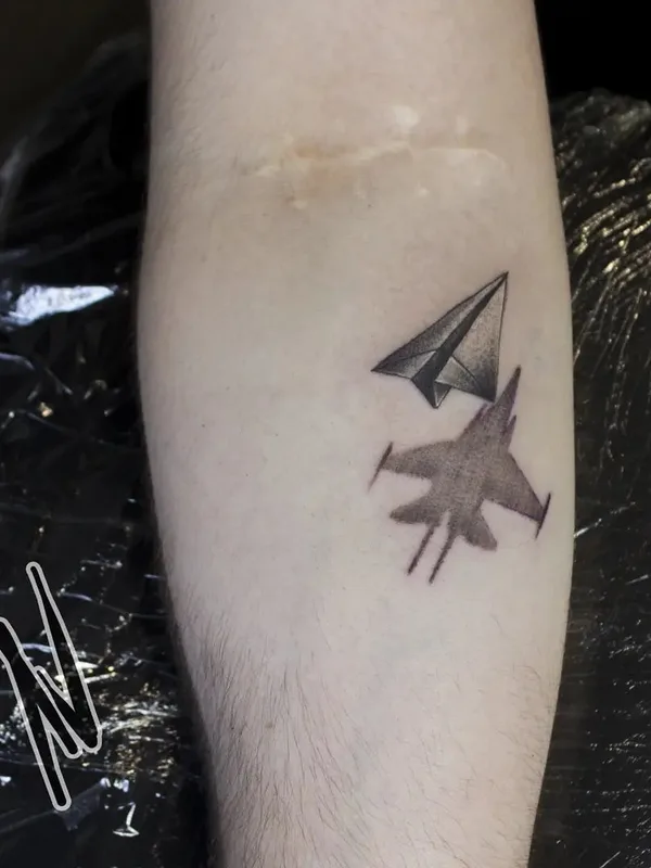 black and grey black and grey Tatuaggio su forearm #48418 | Tatuatore Voronin Pavel
