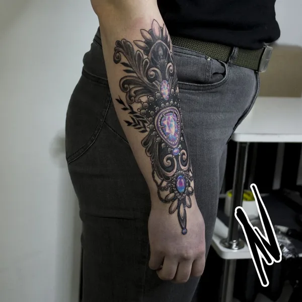 New School tattoo by Voronin Pavel in Воронеж