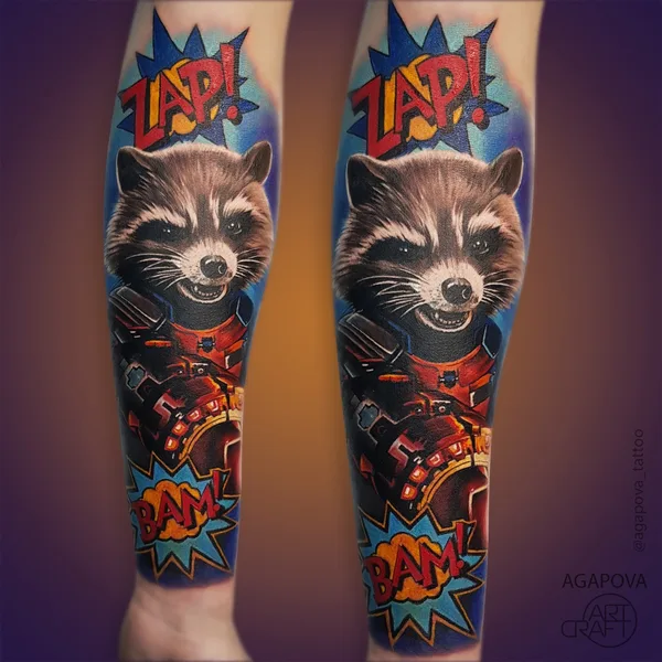 avant-garde tattoo by Анастасия Агапова in Екатеринбург