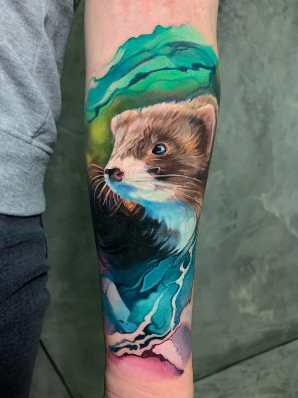 color realism Tatuagem em forearm #48524 | Tatuador Анатолий Толстоухов