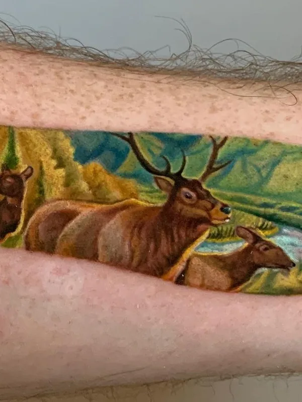 color realism Tatuagem em forearm #48517 | Tatuador Анатолий Толстоухов