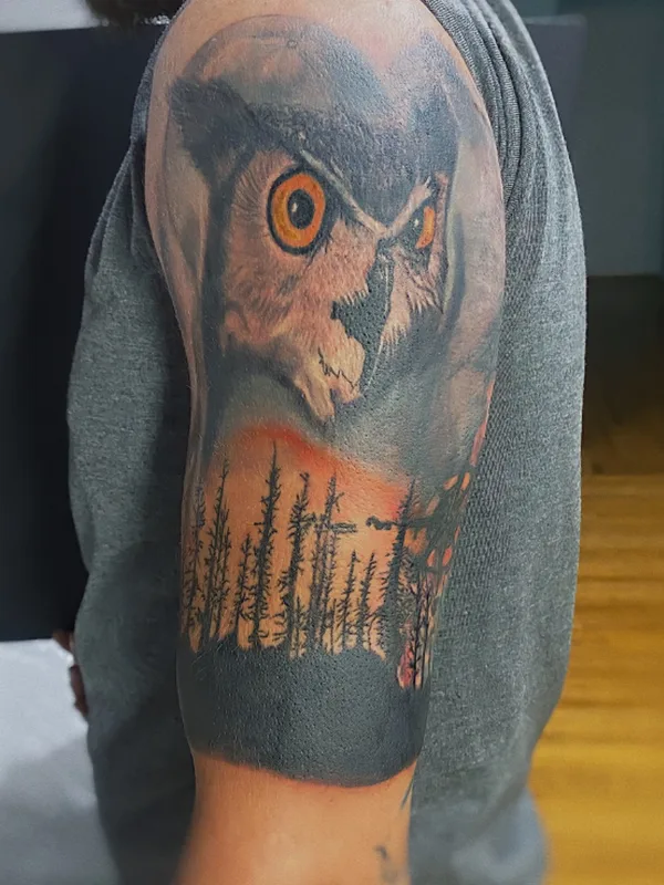 color realism татуировка на upper arm #63014 | Тату мастер Adam Kalelioglu