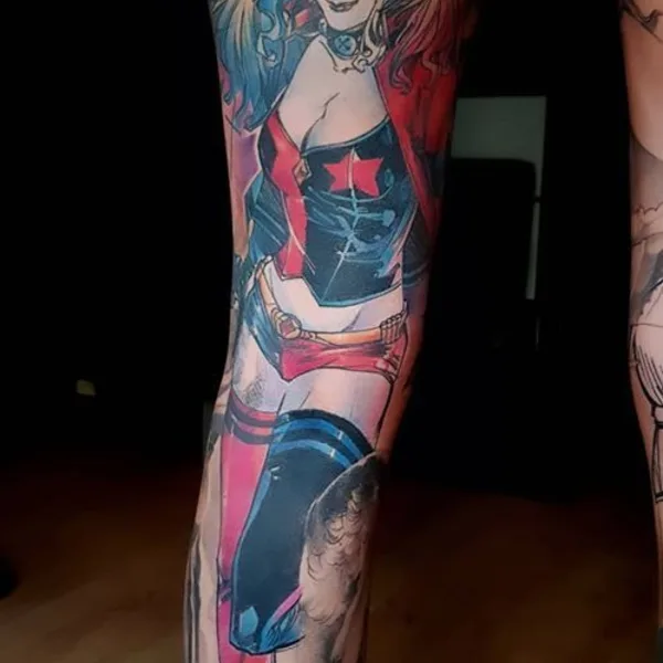 New School tattoo by Skinlab tattoo Praha - Mirek