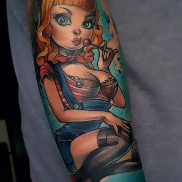New School tattoo by Skinlab tattoo Praha - Mirek