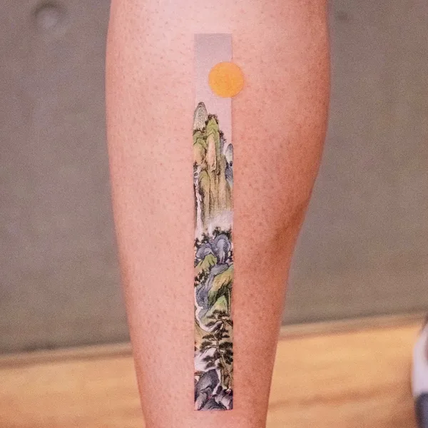 Watercolor tattoo by Franky Yang in Beijing