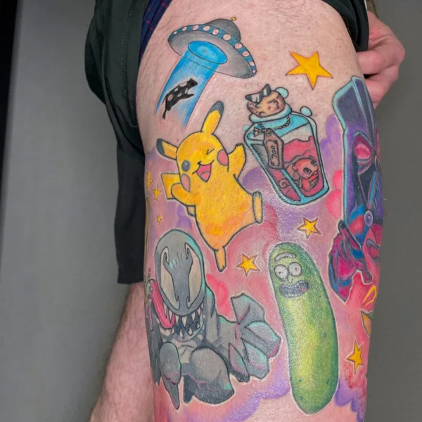 Tattoo tattoo by Нина Волошкина in Moscow