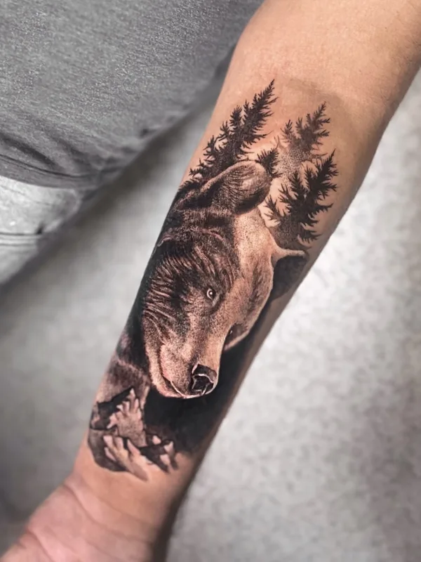 black and grey realism tatuaje en forearm #65397 | Tatuador Nika Nixttay