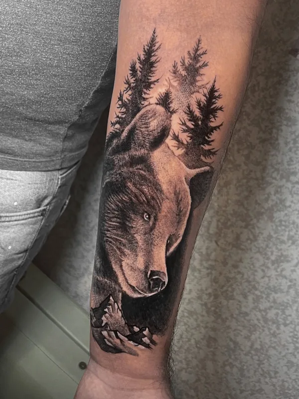 black and grey realism tatuaje en forearm #65404 | Tatuador Nika Nixttay