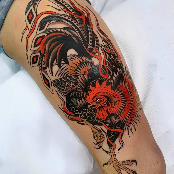 Традиционная tattoo by Pablo Lillo in Barcelona
