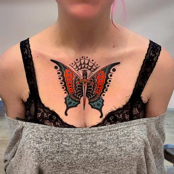 Традиционная tattoo by Pablo Lillo in Barcelona