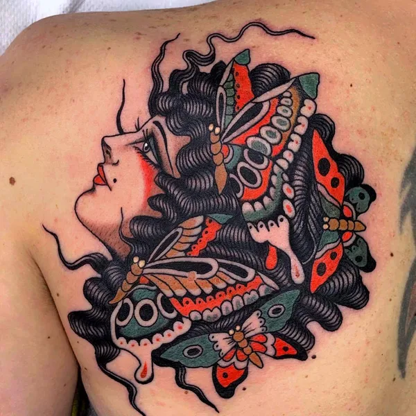 Традиционная tattoo by Pablo Lillo in Barcelona