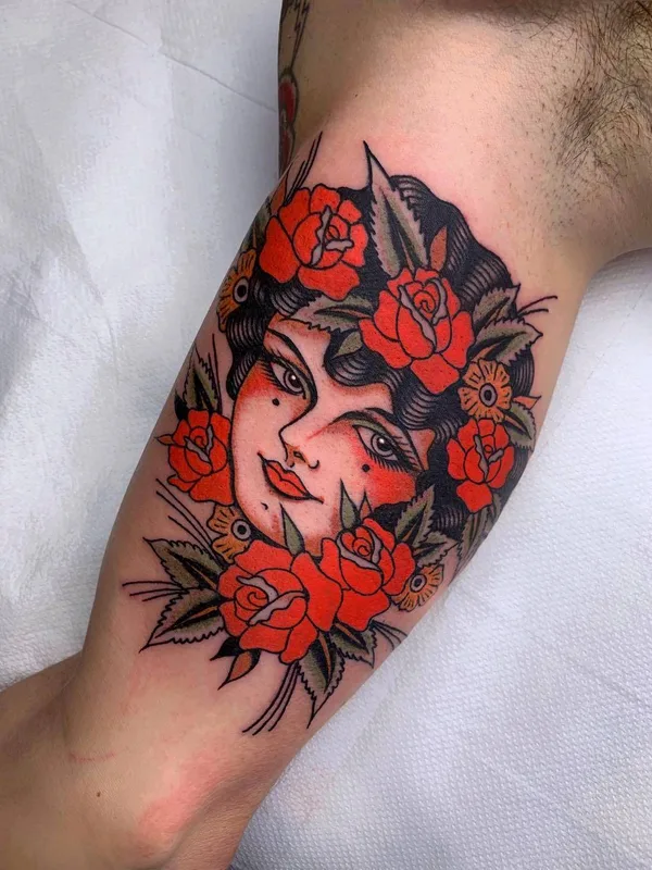 color traditional татуировка на forearm #29750 | Тату мастер Pablo Lillo