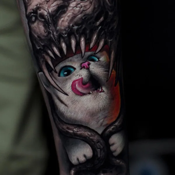 Realism tattoo by Сергей Ерёмин in Moscow