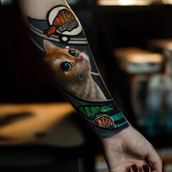 Realism tattoo by Сергей Ерёмин in Moscow