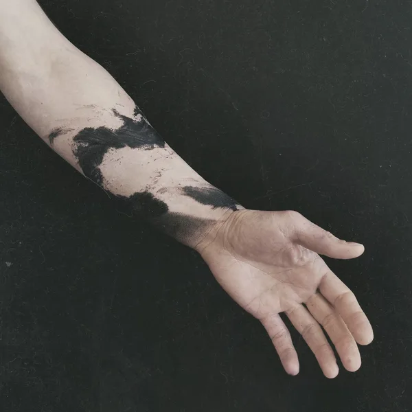 Abstract tattoo by Anastasia Salem in Екатеринбург