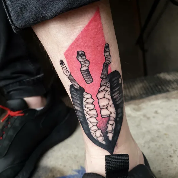 Graphic tattoo by Дмитрий Thornboy