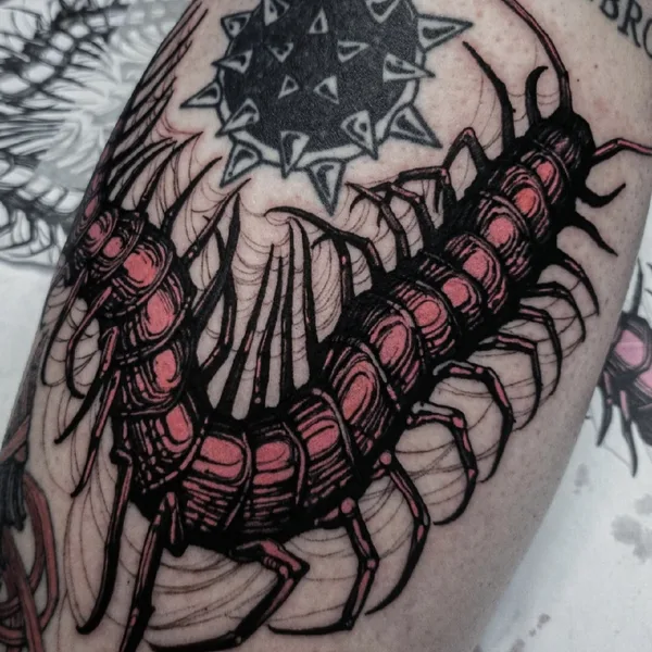 Graphic tattoo by Дмитрий Thornboy