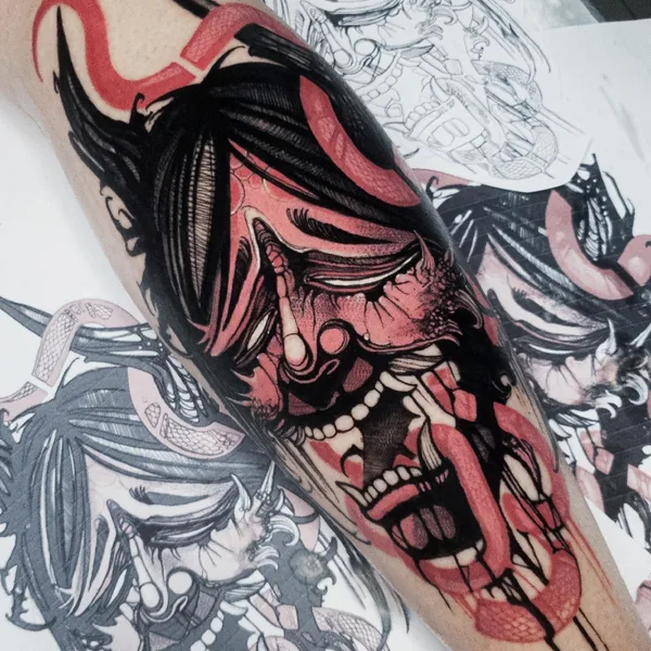 Graphic tattoo by Дмитрий Thornboy
