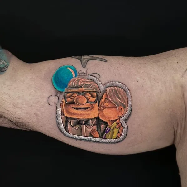 patch tattoo by @amirmeir1 in Tel Aviv - Jaffa