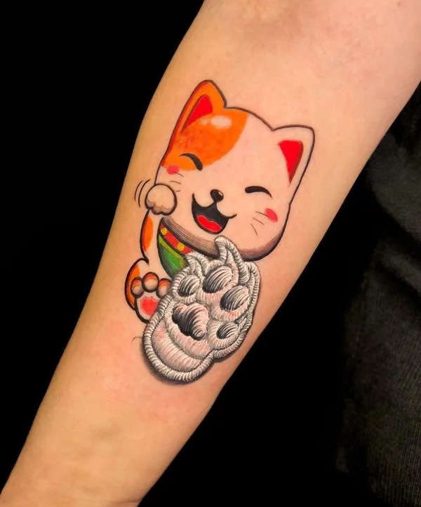 color japanese tattoo auf forearm #68384 | Tätowierer @amirmeir1