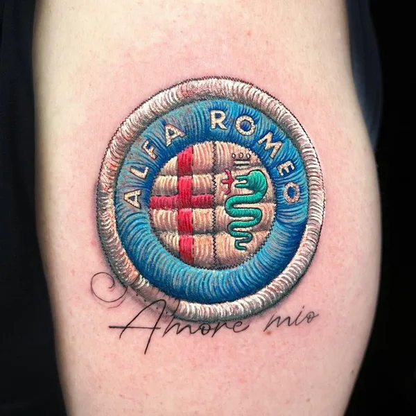 patch tattoo by @amirmeir1 in Tel Aviv - Jaffa