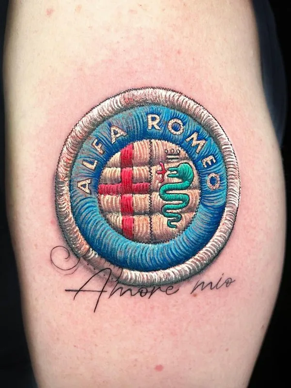 color realism tattoo auf upper arm #68387 | Tätowierer @amirmeir1