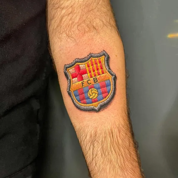 patch tattoo by @amirmeir1 in Tel Aviv - Jaffa