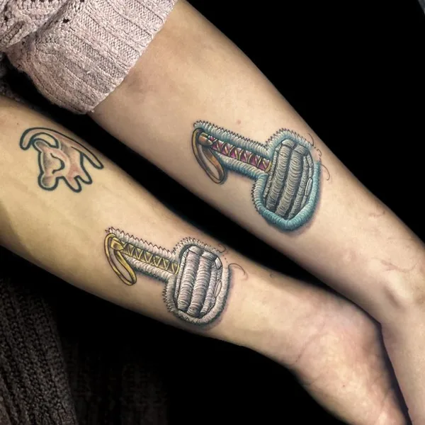 patch tattoo by @amirmeir1 in Tel Aviv - Jaffa