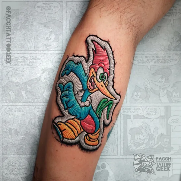 patch tattoo by facchtattoogeek in São Paulo